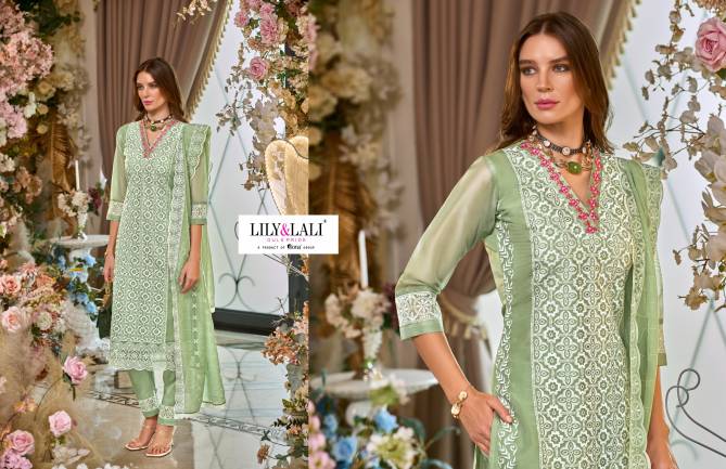 Summer Blossom By Lily And Lali Heavy Work Designer Readymade Suits Wholesale Market In Surat